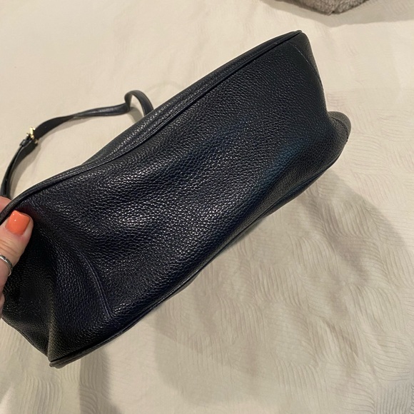 Navy blue COACH crossbody and matching wallet - Picture 13 of 14